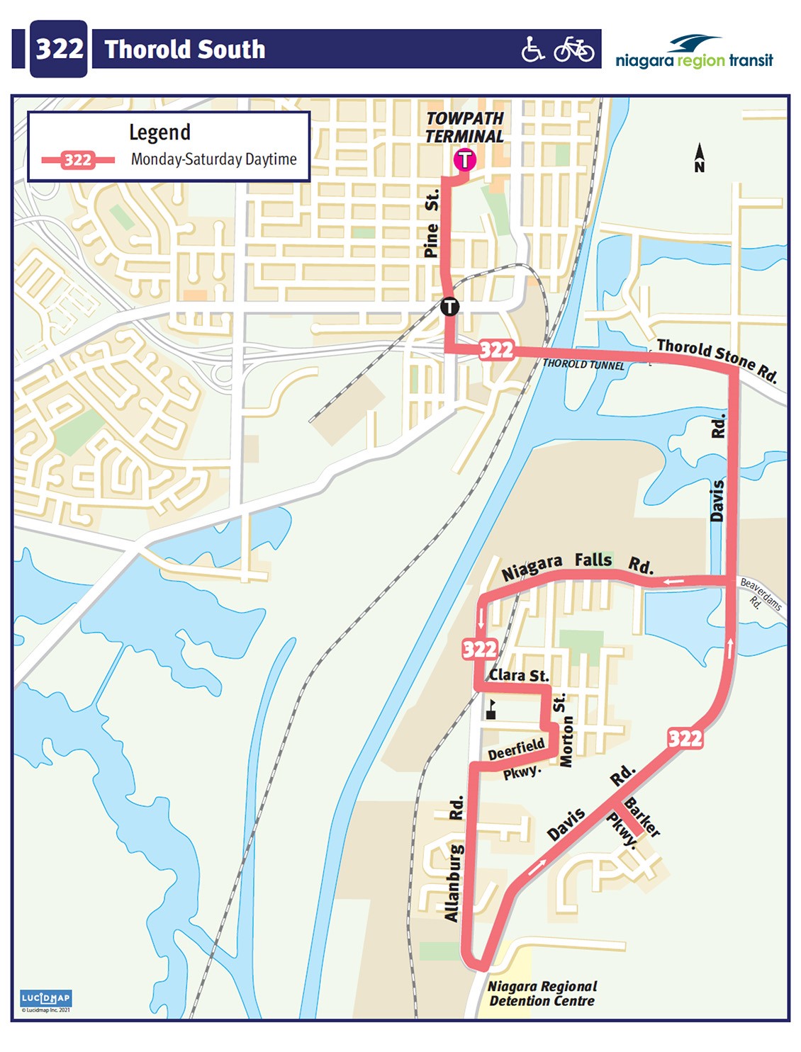 322 Thorold South Thorold Niagara Region Transit